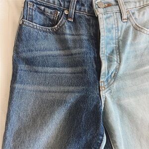 REVICE Two-Tone Blue Jeans
